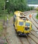 Track construction train