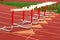 Track hurdles