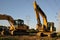 Tracked excavators