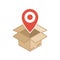 Tracking service icon.