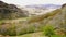 Tracking video of Nant Gwynant Pass, Snowdonia, North Wales, UK, landscape