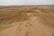 Tracks in the Arabian desert