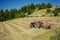 Tracktor on a field