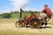 Traction Engine on Display at a Steam Rally