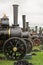 Traction engines at a steam fair