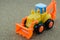 Tractor backhoe toy