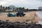Tractor Beach Combing