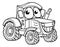 Tractor Cartoon Character