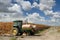 Tractor, Corn, And Skies