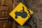 Tractor Crossing Warning road sign decor
