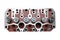 Tractor engine cylinder head isolated