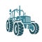 Tractor farm emblem