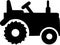 Tractor Farming vector