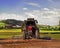 Tractor on Farmland, Somerset.