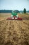 Tractor in field