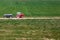 Tractor in a field