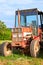 Tractor for milking parlor in field