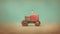 Tractor In Oliver Jeffers\\\' Style