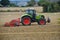 tractor passing chisel plow at Plerin