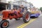 Tractor Pulling Float in July 4th Parade, Rock Hall, Maryland
