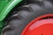 Tractor tyre detail