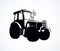 Tractor. Vector drawing