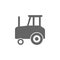 tractor, wheels icon. Element of simple transport icon. Premium quality graphic design icon. Signs and symbols collection icon for
