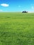 Tractor working in a field