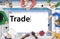 Trade Exchange Import Export Business Transaction Concept