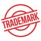 Trademark rubber stamp