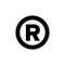 Trademark symbols, rademark legal protection mark.