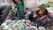 Traders show their fish to buyers at the Tanjung Kait Fish Auction Place, Tangerang Regency, Wednesday (12/30/2020).