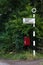 Tradiditional Roadsign - British Road Sign - British Mailbox