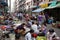 Trading activities at the downtown Yangon market