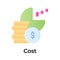 Trading cost vector design, ready to use and download icon