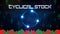 trading cyclical stock market and volume candle stick