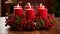tradition advent candle wreath
