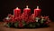 tradition advent candle wreath