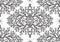 Tradition floral seamless pattern, damask vintage ornament.