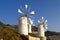 Tradition Greek windmills