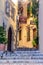 Traditional Alleys with Stairs in the Old Historic Town of Chania, Crete island, Greece. Beautiful Street with Boutique and Hotel