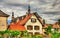 Traditional Alsatian houses in Molsheim - France