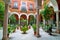 Traditional andalusian patio