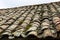 Traditional Andean rustic roof tile