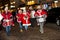 The traditional annual parade of Santa Claus at the opening of the Christmas holidays.