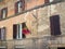 Traditional Apartment Buildings in Siena, Tuscany, Italy