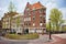 Traditional Apartment Houses in Amsterdam