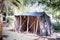 Traditional arabian tent in the Park