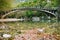 Traditional arched stone bridge of Zagori region in Northern Greece. Iconic bridges were mostly built during the 18th and 19th