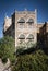 Traditional architecture buildings view in sanaa city old town in yemen